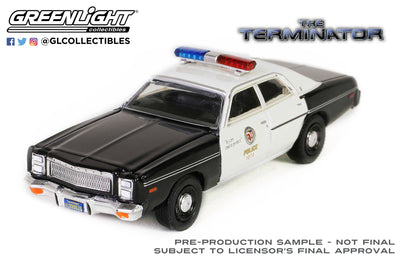 Greenlight 1/64 Hollywood 41 The Terminator 1977 Plymouth Fury Metropolitan Police 62020A