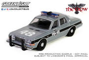 Greenlight 1:64 Hollywood 41  The Crow 1984 Plymouth Gran Fury Inner City Police  62020E