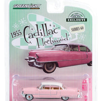 Greenlight 1/64 1955 Cadillac Fleetwood Series 60 Pink 30396