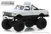 Greenlight 1/64 1972 Chevrolet K10 Monster Truck Blank White