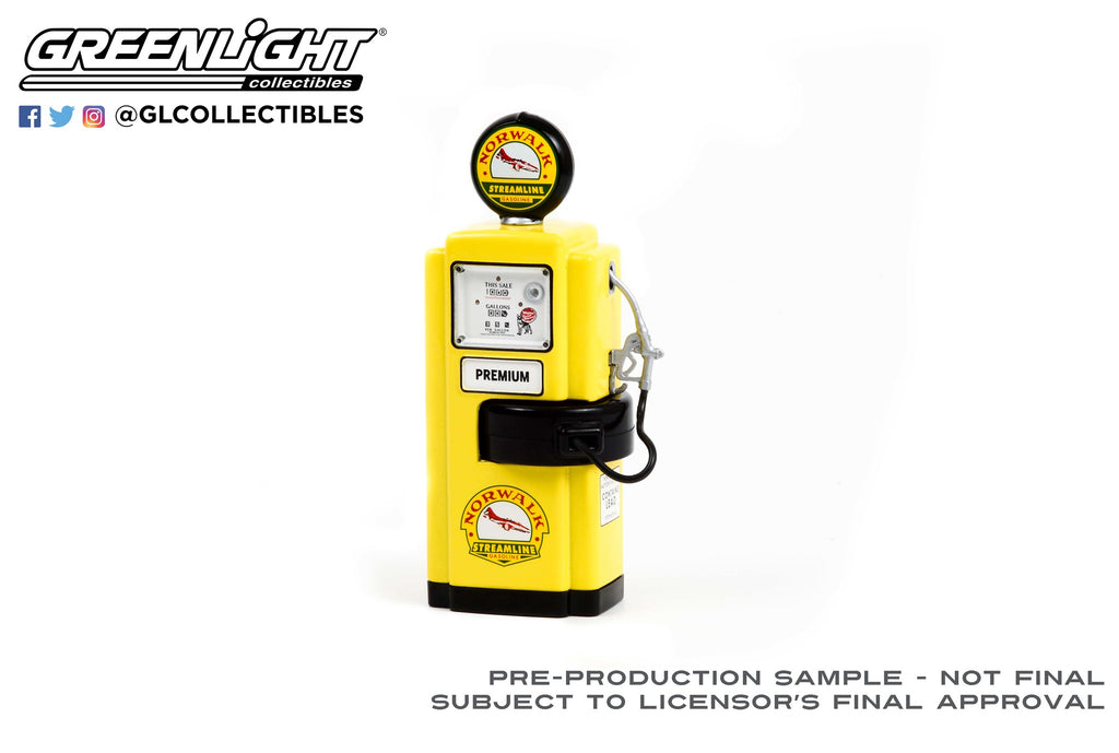 Greenlight 1/18 Gas Pump Series 11 NORWALK GASOLINE Wayne 14110A