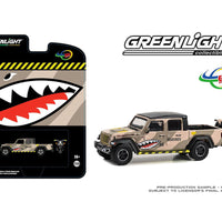 Greenlight 1/64 MARINES Jeep Rubicon w/ Motorcycle 51525