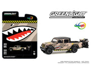 Greenlight 1/64 MARINES Jeep Rubicon w/ Motorcycle 51525