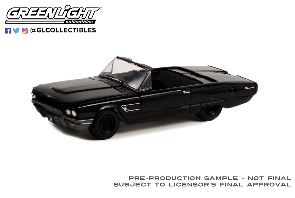 Greenlight 1/64 Black Bandit S27 1965 Ford Thunderbird 28110B