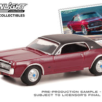 Greenlight 1/64 USPS 1967 Mercury Cougar XR-7 GT 30371