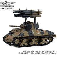 Greenlight 1/64 WW2 M4 Sherman Tank w/ Calliope 30441