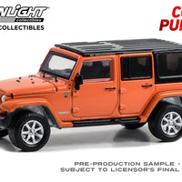 Greenlight 1/64 Hollywood S40 Cold Pursuit 2010 Jeep Wrangler Unlimited 62010E