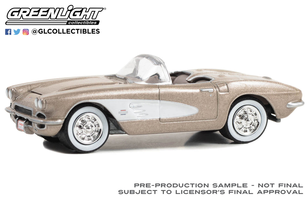 Greenlight 1/64 Barrett Jackson S13 1961 Chevrolet Corvette Convertible 37300A