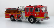 Iconic Replicas 1:64 KME Predator Fire Engine Los Angeles County Engine #8