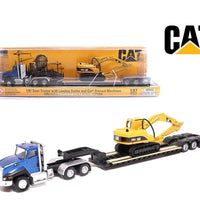 Diecast Masters HO CAT C660 w/ Lowboy & 163H Motor Grader 84415