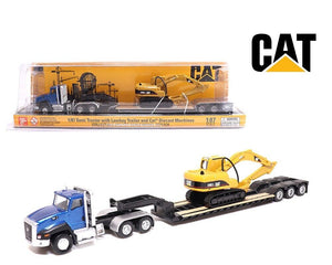 Diecast Masters HO CAT C660 w/ Lowboy & 163H Motor Grader 84415