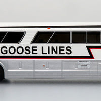 Iconic Replicas 1/87 MCI MC-7 Coach Bus Grey Goose Lines 87-0335