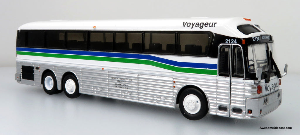 Iconic Replicas 1/87 1984 Eagle Model 10 Coach Bus Voyageur Colonial 87-0357