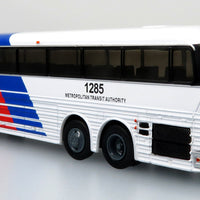 Iconic Replicas 1/87 Eagle Model 10 Coach Bus Houston Metropolitan 87-0358