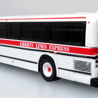 Iconic Replicas 1/87 MCI Classic Suburban Bus Liberty Lines 87-0389