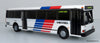 Iconic Replicas 1/87 Grumman 870 Transit Bus Houston Metro 87-0409