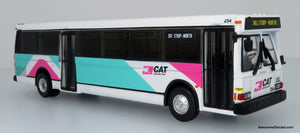 Iconic Replicas 1/87 Grumman 870 Transit Bus Metro Las Vegas CAT 87-0410