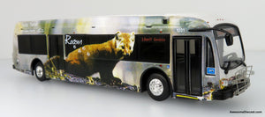 Iconic Replicas 1/87  Proterra ZX5 Electric Bus Roam Transit / BANFF 87-0429