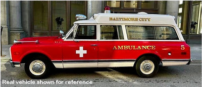 Iconic Replicas 1/50 Baltimore, MD Chevy C-10 Ambulance COMING SOON
