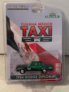Greenlight 1/64 1984 Dodge Diplomat Tijuana TAXI CAB 30200