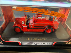 Yat Ming 1/43 1934 Leyland FK-1 Fire Truck 43009