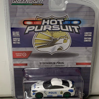 Greenlight 1/64 GREEN MACHINE Stockholm Police Nissan GT-R