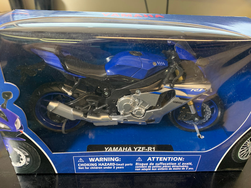 New Ray 1/12 Yamaha YZF-R1 Motorcycle Blue 57803