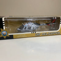 Fleer 1/43 CHP California Highway Patrol Bell Jet Ranger Helicopter