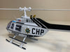 Fleer 1/43 CHP California Highway Patrol Bell Jet Ranger Helicopter