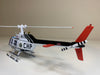 Fleer 1/43 CHP California Highway Patrol Bell Jet Ranger Helicopter