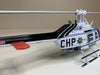 Fleer 1/43 CHP California Highway Patrol Bell Jet Ranger Helicopter