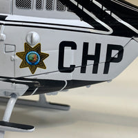 Fleer 1/43 CHP California Highway Patrol Bell Jet Ranger Helicopter