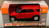 Motormax 1/43 2022 Ford Explorer Red 79703