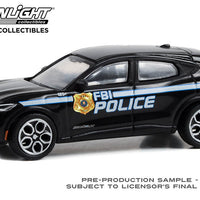 Greenlight 1/64  FBI Police 2022 Ford Mustang Mach-E GT 43025F