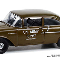 Greenlight / Highway 61 1/18 1957 Chevrolet 150 Sedan US Army Staff Car COMING SOON
