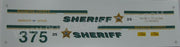Code 3  1/24  Police Decals - Manatee County FL Sheriff  Florida