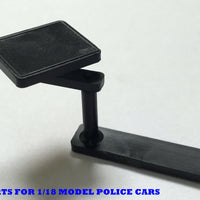 1/18 Laptop / Computer Mount For Model Police Cars - Part For MODELS  - CH 2004