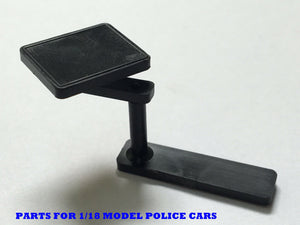 1/18 Laptop / Computer Mount For Model Police Cars - Part For MODELS  - CH 2004