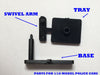 1/18 Laptop / Computer Mount For Model Police Cars - Part For MODELS  - CH 2004