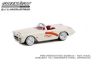 Greenlight 1/64 Chitwood Thrill Show 1958 Chevrolet Corvette HOBBY XCL 30330