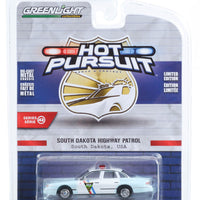 Greenlight 1/64 Hot Pursuit 42 South Dakota Highway Patrol Ford Crown Vic 43000B