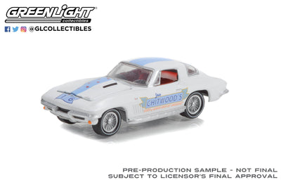 Greenlight 1/64 Joie Chitwood Thrill Show 1966 Chevrolet Corvette Hobby 30357