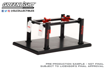 Greenlight 1/64 Four Post Lift Series 4 HOLLEY PERFORMANCE 16150C