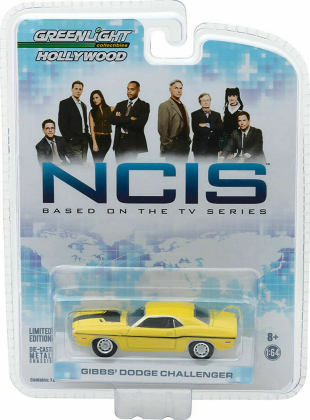 Greenlight 1/64 Hollywood NCIS TV Show Gibb's 1970 Dodge Challenger  44620 D