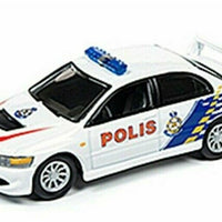 Johnny Lightning 1/64 Malaysian Police Mitsubishi Lancer MIJO EXCLUSIVE JLCP7213