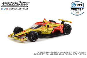 Greenlight 1/64 NTT Indy 2022 Race Car #29 DeFrancesco Power Tap Hydrogen 11539