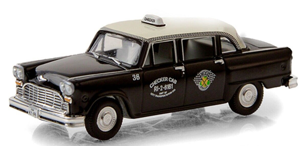 Greenlight 1/64 Dallas Texas Taxi 1963 Checker Marathon All HOBBY XCL 30207