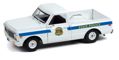 Greenlight 1/24 Delaware State Police 1972 Chevrolet C10 Pickup Truck 85531