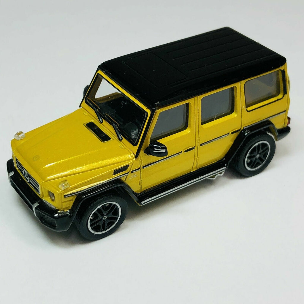 Minichamps HO (1/87) 2015 Mercedes Benz G65 G Class YELLOW METALLIC 870037001