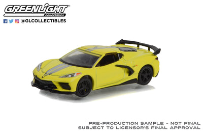 Greenlight 1/64 2022 Chevrolet Corvette C8 Coupe IMSA GTLM Champ Yellow 30321